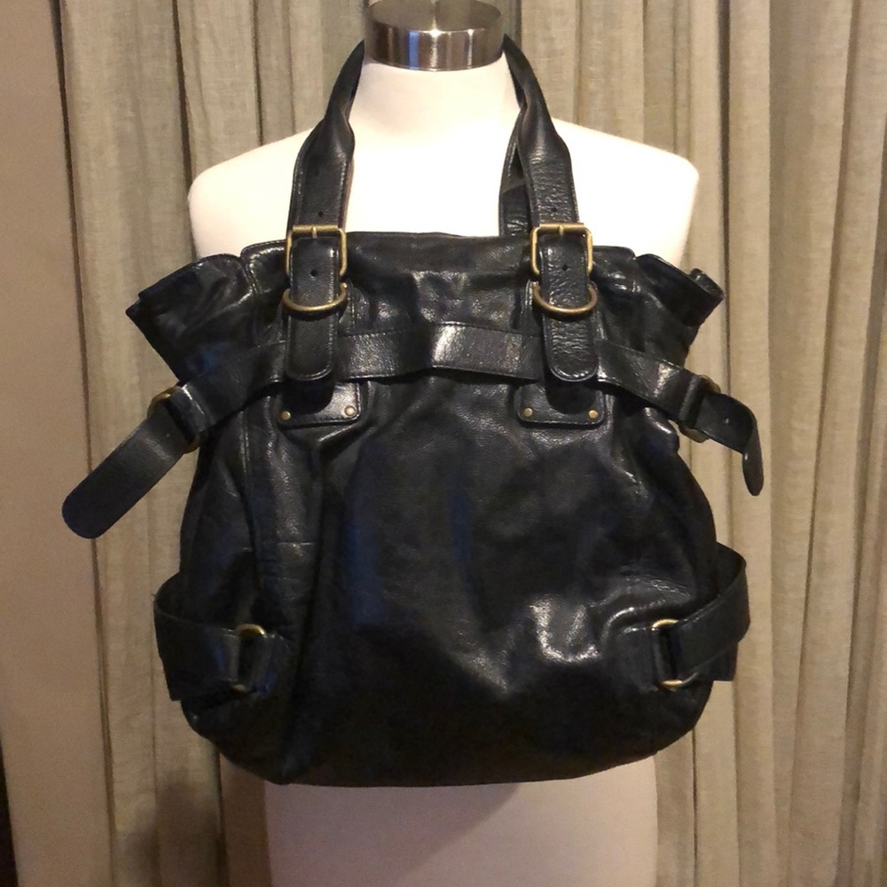 Kooba Authentic Black Leather Bag - Picture 2 of 15
